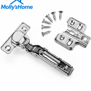 Bisagra Oculta Compacta de Acero Aleado de 26mm con Cierre Suave para Puertas Delgadas de Muebles y Armarios - Product Image 1