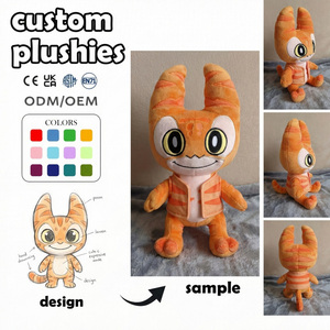 Fabricante y Proveedor de Juguetes de Peluche Personalizados, Monstruo de Peluche con Camisa de Huesos Altamente Realista, Regalos Temáticos de Halloween, Juguetes de Peluche Hechos a Medida - Product Image 3