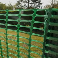 Filet de clôture moderne en plastique vert HDPE durable, imperméable, résistant et réutilisable pour la protection des plantes de jardin