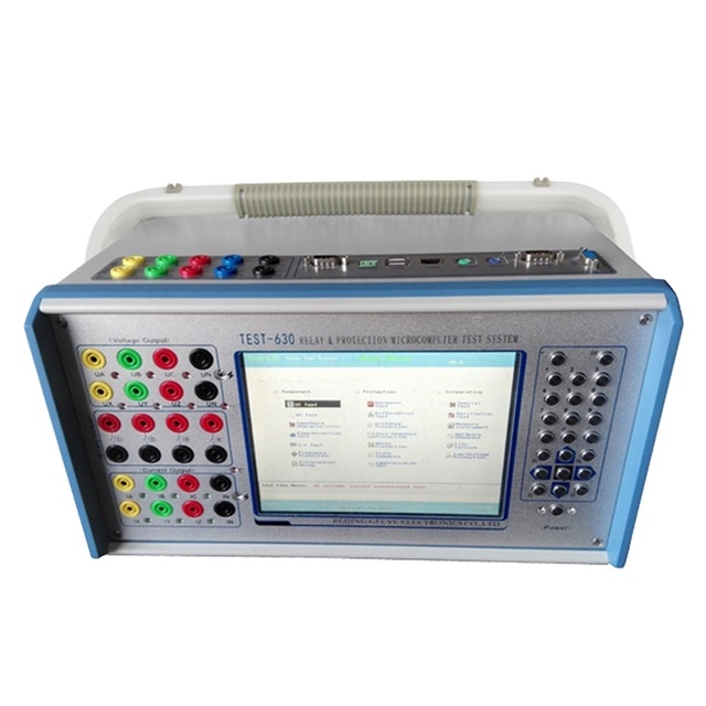 -630 Universal Six Phase Relay & Protection Microcomputer for System with 6x30A/180A Output 0-1050Hz Frequency 0-300V DC