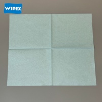 Lingettes industrielles pour le nettoyage et la rénovation automobile, en tissu spunlace à 55% de cellulose et 45% de polyester, marque privée