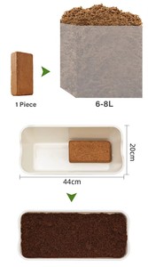 อิฐมะพร้าวสำหรับปลูกในกระถางดินพิเศษสำหรับปลูกในสวน - Product Image 5