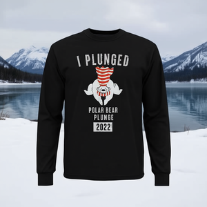 T-shirt a maniche lunghe Polar Plunge Polar Bear 2022 - Product Image 3