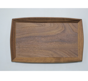 Thực tế gỗ nóng phục vụ Khay hình chữ nhật bằng gỗ phục vụ đĩa cứng Bàn cà phê khay món khai vị phục vụ khay cho nhà bếp - Product Image 3