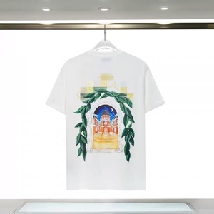 <span class=keywords><strong>T</strong></span>-<span class=keywords><strong>shirt</strong></span> <span class=keywords><strong>bianca</strong></span> da uomo in cotone 100% stampato, maglietta casual con grafica, top estivo a maniche corte, <span class=keywords><strong>t</strong></span>-<span class=keywords><strong>shirt</strong></span> da uomo. - Product Image 2