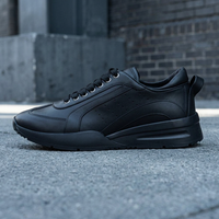Sneakers Triple Black Legend, fabrication de haute qualité, logo personnalisé, design pour hommes et femmes, décontractées, anti-odeur, semelle intermédiaire en caoutchouc