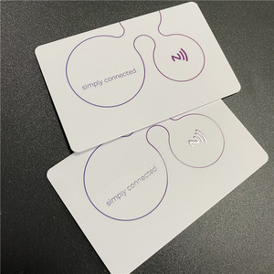Không thấm nước Chương Trình Thông Minh URL phương tiện truyền thông xã hội tag để khai thác ndef định dạng 213 NFC thẻ Matte Trắng nhựa - Product Image 4