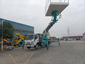 รถบรรทุกติดตั้งกระเช้าทำงานบนที่สูง 22 เมตร ยี่ห้ออีซูซุ ขับเคลื่อน 4 ล้อ รุ่น 1SUZU 4X2 4X4 4WD พร้อมกระเช้าขนาดใหญ่ ขายตรงจากโรงงานดีเซลใหม่ - Product Image 2