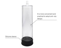 Scarletsin P-9 CANWIN Elektrische Automatische USB-Aufladbare Silikon Wasserdichte Saugpumpe mit Smart-Griff Größe S Penispumpen-Set