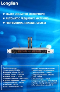 Hot bán chuyên nghiệp không dây <span class=keywords><strong>Microphone</strong></span> cho sân khấu karaoke phổ biến studio thiết bị ghi âm - Product Image 5