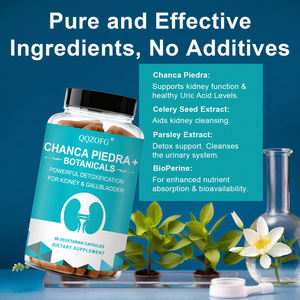 <span class=keywords><strong>Chanca</strong></span> <span class=keywords><strong>Piedra</strong></span> + Botanicals 1200mg - Desintoxicación de Riñones y Vesícula Biliar, Complejo Rompe Cálculos, Cápsulas Vegetarianas, Suplemento Dietético - Product Image 3