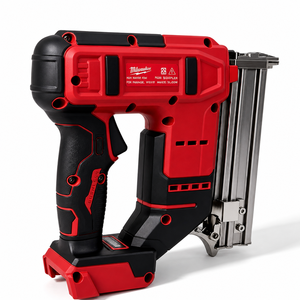 Clavadora Neumática Inalámbrica <span class=keywords><strong>Milwaukee</strong></span> M18, 18GA, 18V, <span class=keywords><strong>Pistola</strong></span> <span class=keywords><strong>de</strong></span> <span class=keywords><strong>Clavos</strong></span> Recta Eléctrica, Clavadora <span class=keywords><strong>de</strong></span> Acabado sin Escobillas para Carpintería y Decoración - Product Image 2