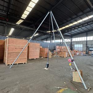 Máquina de Amostragem de Solo Eletrônica Avançada <span class=keywords><strong>SPT</strong></span> com Tripé, Equipamento de Teste Geotécnico Industrial em Conformidade com ASTM por 1 Ano - Product Image 6