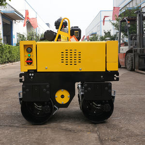 Rouleau vibratoire compact de 0,8 tonne avec moteur <span class=keywords><strong>Honda</strong></span> 9HP/13HP et système entièrement hydraulique - Product Image 6