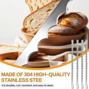 300x7x0.4mm Bánh Mì Bánh mì Slicer lưỡi bánh mì cắt lưỡi cho qua lại lưỡi bánh mì slicers - Product Image 6