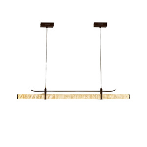 Lámpara de Techo Estilo Restaurante Cloud-Stone Inspirada en la Dinastía Song, Fuente de Luz LED, Construcción de Acero Inoxidable y Mármol, Lujosa y Moderna - Product Image 5