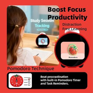 AI <b>Clock</b> Alarm, As Nintendo Smart Led <b>Digital</b> Alarm <b>Clocks</b> AI Voice Assistant Chatgpt Education kids AI school companion - Product Image 3