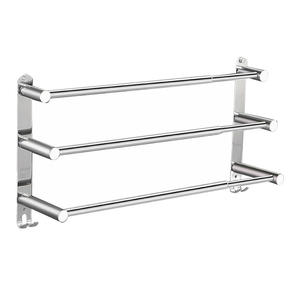 Best-Selling Hotel Style Ceiling-<strong>Hung</strong> Towel <strong>Rack</strong> Set Premium Storage Holders &amp; <strong>Racks</strong> for Bath - Product Image 1
