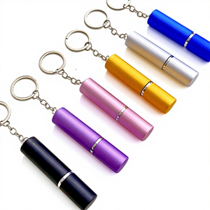 Set Portachiavi di Autodifesa <span class=keywords><strong>per</strong></span> <span class=keywords><strong>Lei</strong></span>, Accessori <span class=keywords><strong>Personalizzati</strong></span>, Flacone Spray Vuoto Portatile da 5ml <span class=keywords><strong>per</strong></span> Profumo Fai-da-Te - Product Image 1