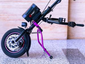 Offre Spéciale 12 ''36 V 350W fauteuil roulant manuel vélos à main électriques pour handicapés <span class=keywords><strong>prix</strong></span> d'usine fournitures de thérapie de réadaptation - Product Image 6