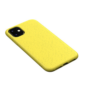 Funda de TPU suave mate esmerilada de paja de <span class=keywords><strong>trigo</strong></span> para iPhone 12 Pro, <span class=keywords><strong>Color</strong></span> caramelo, respetuosa con el medio ambiente - Product Image 5