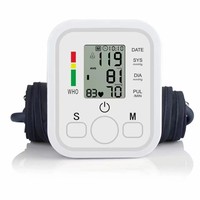 Monitor Digital Automático de Presión Arterial para Brazo, Medidor Digital de Presión Arterial para el Hogar con Memoria e Indicador de la OMS