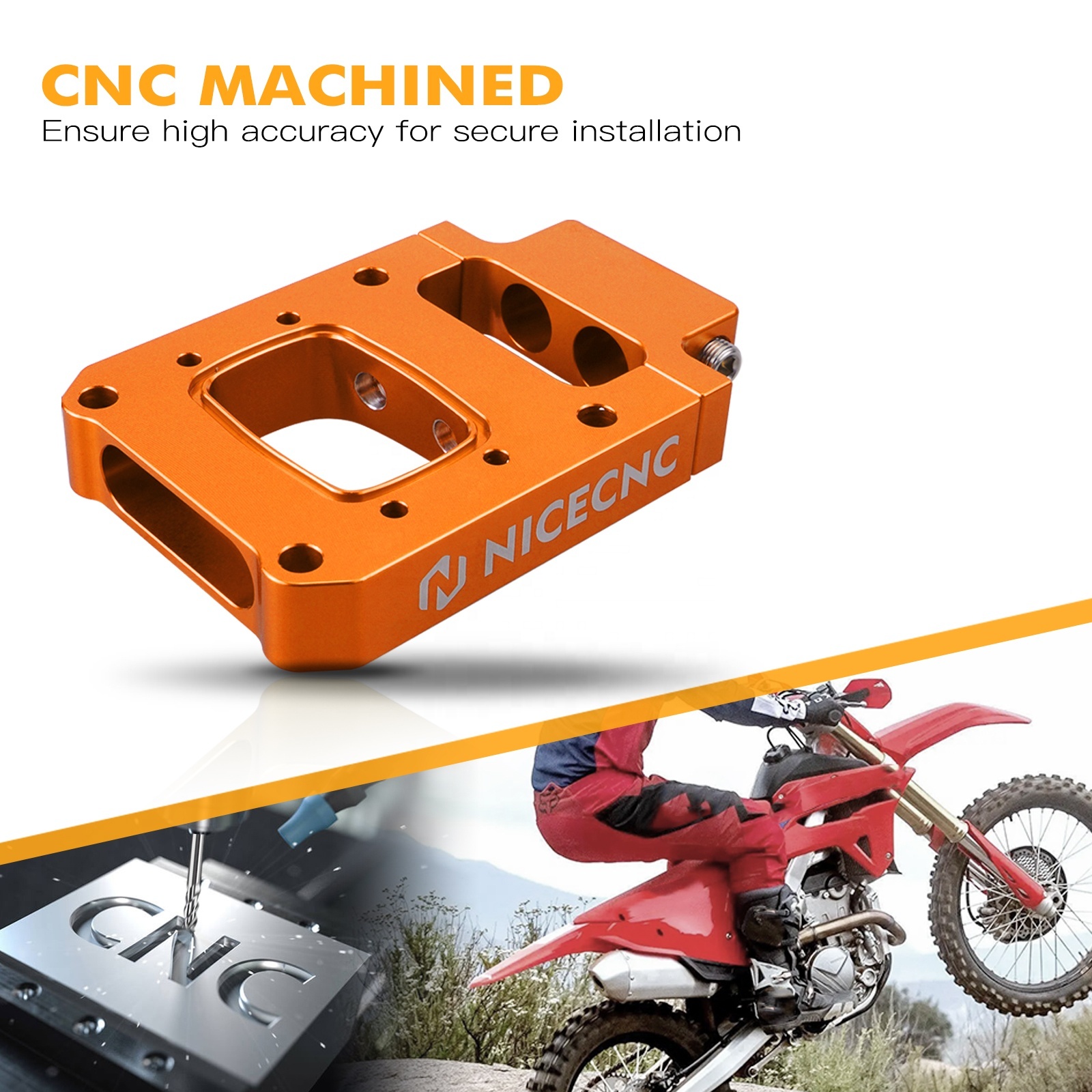 Joint De Collecteur NICECNC Vert - Compatible KTM SX/EXC/XC 250/300 & Husqvarna TE/TC - Lot De 10