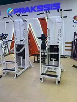 Máquina de Entrenamiento de Resistencia con Placas de Acero Mpks CXA28 con Características de Seguridad para Ejercicios y Entrenamiento Corporal