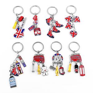 Nouvelle mode, porte-clés personnalisé de haute qualité avec motif en forme de Londres, artisanat métallique, souvenir, porte-clés en métal, pendentif - Product Image 6