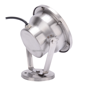 Thép không gỉ Nhà ở không thấm nước IP68 DMX512 <span class=keywords><strong>RGB</strong></span> thay đổi màu 12W <span class=keywords><strong>RGB</strong></span> <span class=keywords><strong>LED</strong></span> ánh sáng dưới nước - Product Image 3