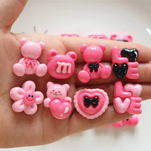 เรซินรูปการ์ตูนเรซินอุปกรณ์เสริมจี้เสน่ห์เรซินเรซินด้านหลังแบนสำหรับตกแต่ง - Product Image 4