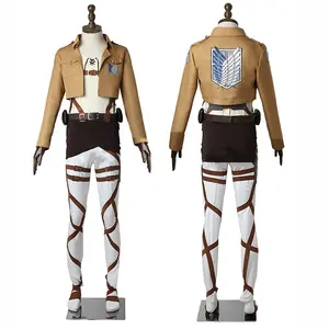 Angriff auf Titan Team Cosplay Kostüm zubehör Halloween Rival Ackerman Harness Shingeki no Kyojin Gürtel PU Leder Hosenträger