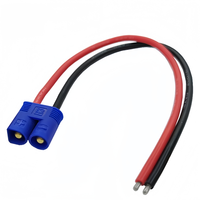 EC5 EC8 Connecteur mâle et femelle à courant élevé Fiche banane Connecteur plaqué or Prise pour modèle d'avion