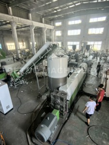 BOPP-Granulator Agglomerations-Typ Kunststoffabfall-Granulat-Herstellungsmaschine Pelletierungssystem - Product Image 3