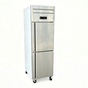 Refrigerador Comercial <span class=keywords><strong>de</strong></span> Doble Puerta con Enfriamiento por Ventilador para Chefs - Diseño Pan-Slide, Refrigerador <span class=keywords><strong>de</strong></span> Preparación <span class=keywords><strong>de</strong></span> Acero Inoxidable, Suministro Directo <span class=keywords><strong>de</strong></span> Fábrica - Product Image 3