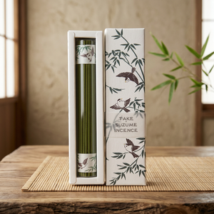 Varillas de Incienso Aromáticas Kosaido Kyoto Bamboo Sparrow - 40 Piezas, Regalo de Recuerdo para la Relajación en el Hogar - Product Image 3