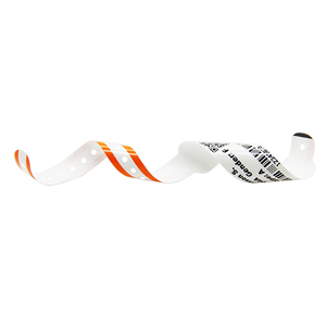 Bracelet en papier d'identification du patient à impression thermique plusieurs couleurs personnalisées Bracelet thermique imprimable médical en matériau souple - Product Image 1