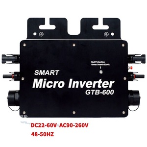 Microinversor Inteligente GTB-600 DC22-60V AC90-260V 48-50Hz Inversor Solar - Product Image 1