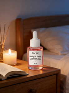 Productos de belleza para el cuidado de la piel de miel de abeja, suero facial antienvejecimiento seco y aceite brillante para aceite facial absorbente hidratante - Product Image 3