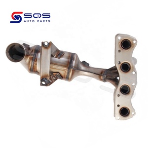 Convertisseur catalytique céramique de haute qualité SQS OEM/ODM pour Peugeot 207 308 Citroën C3 C4 Picasso <span class=keywords><strong>Mini</strong></span> <span class=keywords><strong>Cooper</strong></span> 1.6 avec certification CE - Product Image 2
