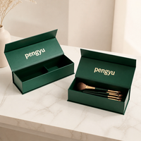 Boîte cadeau en carton pliable et écologique pour l'emballage de détail, personnalisable avec impression de taille client, idéale pour les cadeaux de fêtes, les vêtements et les outils de beauté
