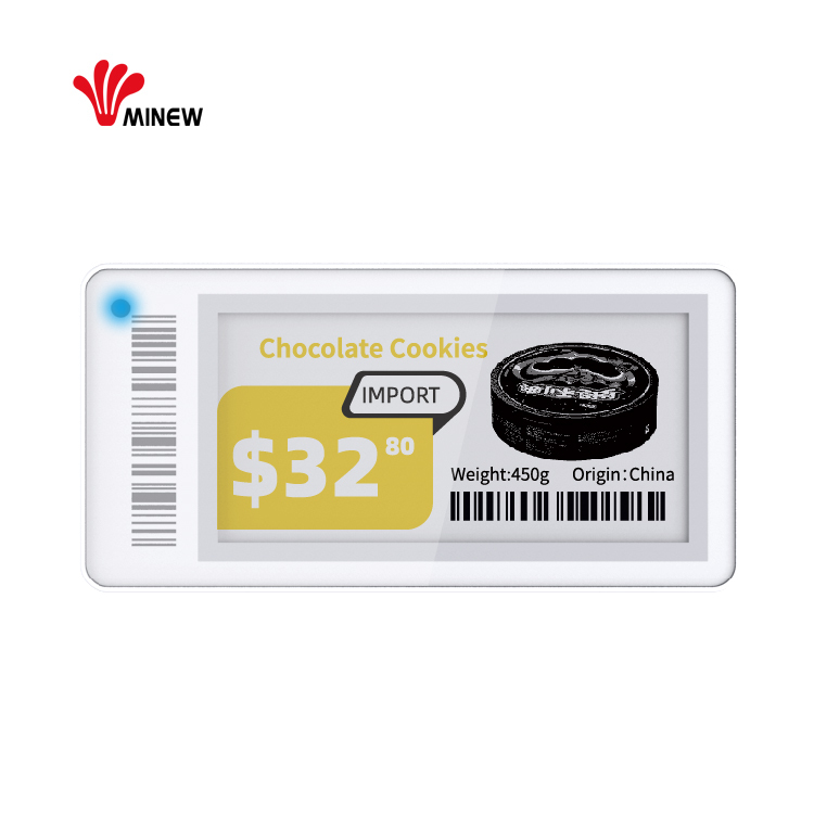 2.9 pouces prix balise ble 5.0 e-ink d'affichage eink l'écran esl dispositif