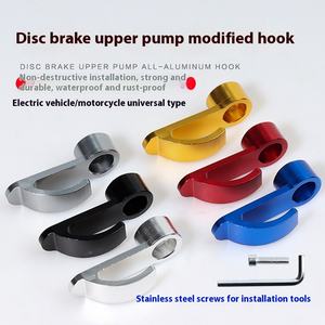 JSC อุปกรณ์เสริมสำหรับรถจักรยานยนต์รถยนต์ไฟฟ้าอลูมิเนียมทั้งหมดตะข<span class=keywords><strong>อป</strong></span>ั๊มด้านบนดิสก์เบรกดัดแปลง - Product Image 3