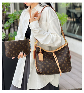 Bolsos de Mano de Lujo para Mujer, Elegantes Bolsos de Hombro de Cuero PU Estampado, Diseño Clásico, Bolso Tote para Uso Diario, para Boutiques - Product Image 6
