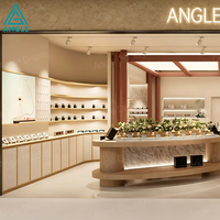 Vitrine de présentation de parfums avec éclairage LED, design luxueux et moderne, comptoir personnalisé, mobilier pour boutique de parfums