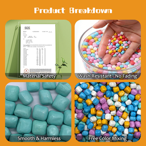 Ceramic Particles Nano <strong>Sand</strong> 5mm 8mm Mixed <strong>Color</strong> Particles, Safe for Outdoor Playgrounds &amp; Aquarium Decoration Ceramic Particles - Product Image 5