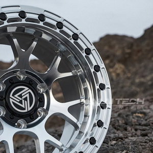 ล้อออฟโรด XINLAI รุ่นใหม่แบบสั่งทำพิเศษ สี Gunmetal ทรง Beadlock ขอบ 17-24 นิ้ว 6x139.7 5x127 5x150 รับประกัน 5 ปี - Product Image 4