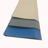 Plinthe flexible profilée en PVC pour plinthes courbées