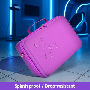 Étui de transport pour casque Meta <span class=keywords><strong>Quest</strong></span> 3S/3/<span class=keywords><strong>2</strong></span>, rangement <span class=keywords><strong>VR</strong></span> pour casque et manettes, protection faciale et sangle d'épaule, idéal pour la maison et les voyages - Product Image 6