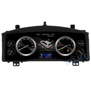 Tableau de bord numérique de panneau virtuel d'instrument de cluster de compteur de vitesse LCD de 12.5 pouces pour le système Linux de LEXUS LX570 2007-2017